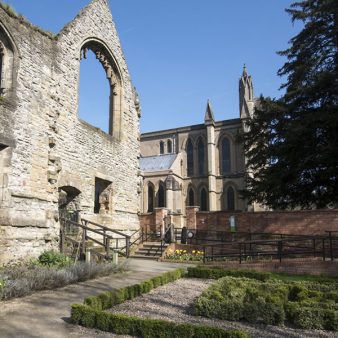 The Education Garden at the Archbishop's Palace, Southwell Minste