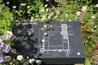 Map of the Education Garden at Southwell Minster