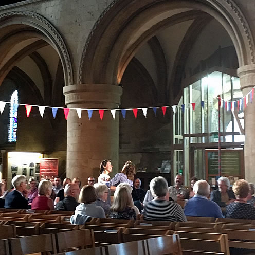 Theatre in the Nave at Southwell Minster