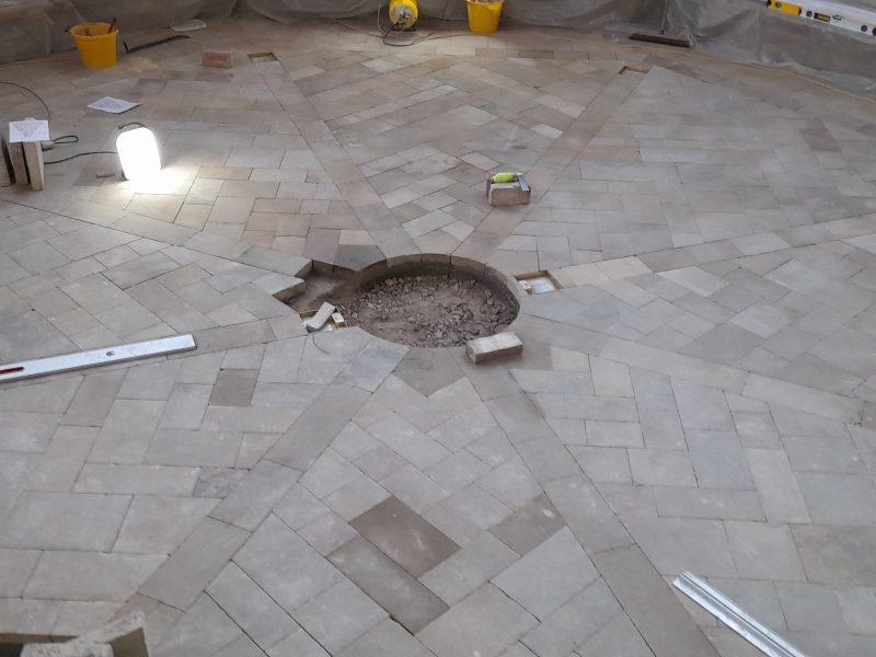 14: Relaying of the Chapter House floor