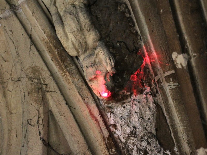 19: Analysis of paint samples found in the Chapter House