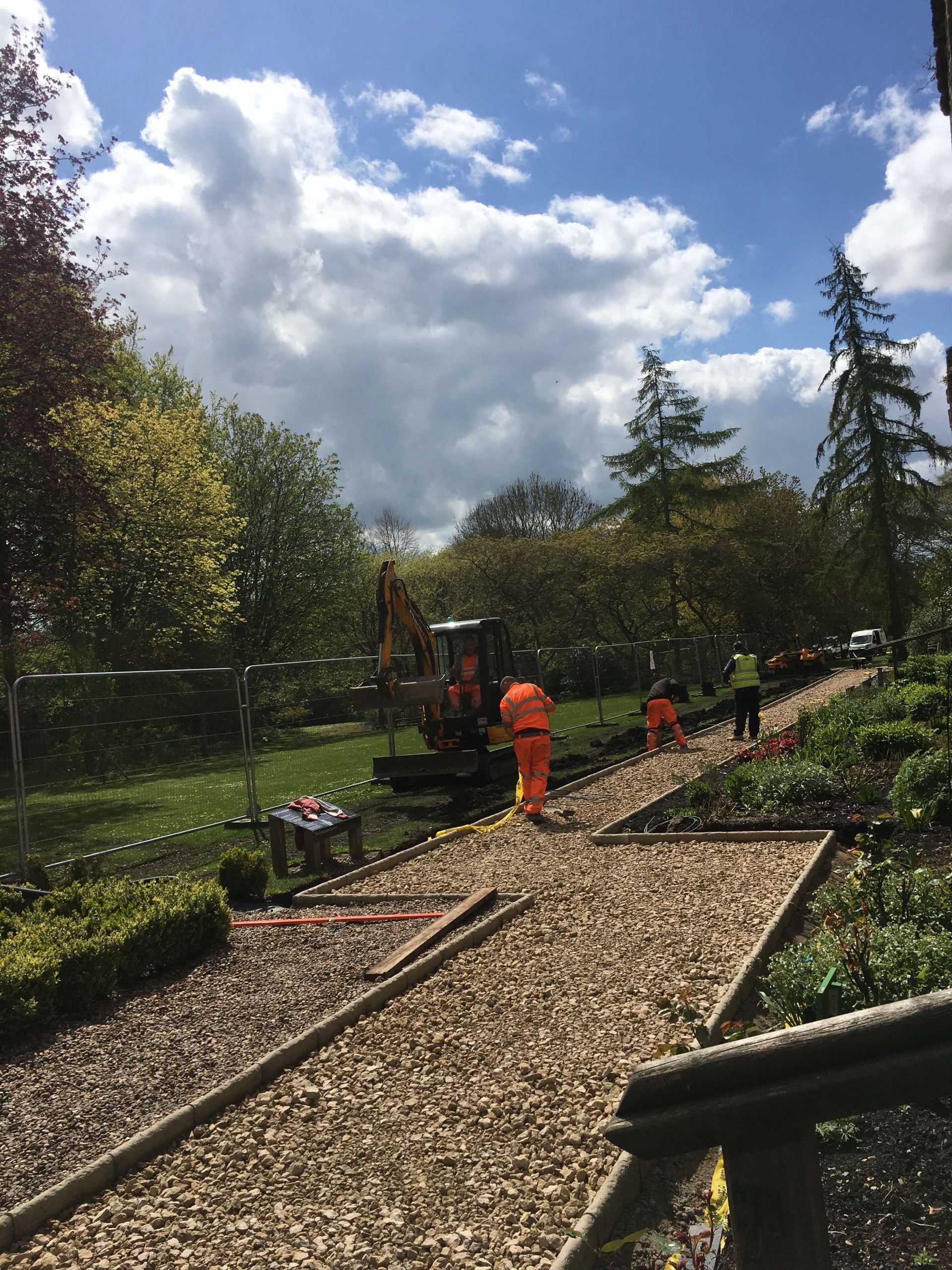 26: Work progresses to The Palace Garden 26: Work progresses to The Palace Garden