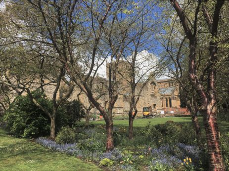 Works have begun in The Palace Garden