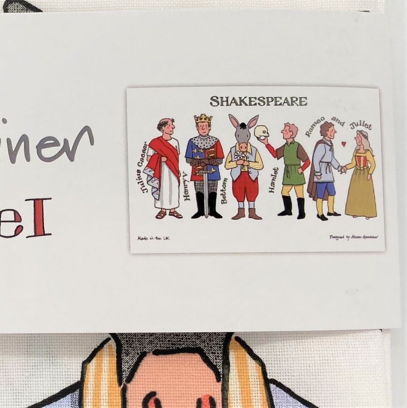 Alison Gardiner Shakespeare Tea Towel - Image 2